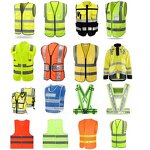 Reflective Safety Jacket - Manufacturer - Strip Mesh Fabric Construction Security Work Vest