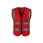 High Visible Reflective Vest - Manufacturer - Custom LOGO Printing Reflective Material Fabric Work