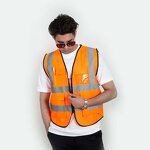 Mesh Reflective Security Vest - Manufacturer - High Visibility Wholesale Custom Logo Safety Jacket