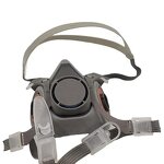 Chemical Face Mask - Manufacturer - LOKTAR Industrial Half Mask Filter Soft Silicone Welding Shield