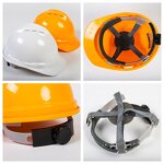 EN397 Safety Helmet - Manufacturer - Custom Logo ABS Hard Hat Men's Industrial Construction PPE