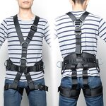 Climbing Safety Harness - Manufacturer - Full Body Adjustable Aerial Work Shock Absorber Belt