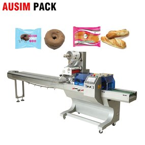 Flow Packing Machine Manufacturer - Fully Automatic for Chocolate Blister Foil Ball Bar Biscuit Cake