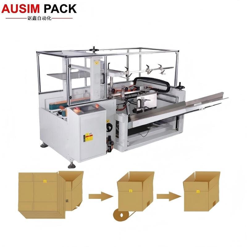 Box Unpacking Machine Manufacturer - Automatic/Semi-Automatic for Beverage Chemical Belt Type Bottom Autolock