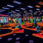 Golf Ball Manufacturer - LED Mini Green+Black for Indoor Events Amusement Glow Monster Material