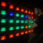 LED Wall Game Manufacturer - Sport Activation Lighting Reaction Teamwork Grid Activate Climb Room