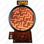 Maze Game Manufacturer - Custom Amusement Park Coin-operated Mini Gravity Round 3D Puzzle Reaction Ball Track