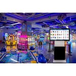 Advertising Machine Manufacturer - 360 Degree Rotation 43 Inch Touch Screen Vertical for Arcade Trade Show