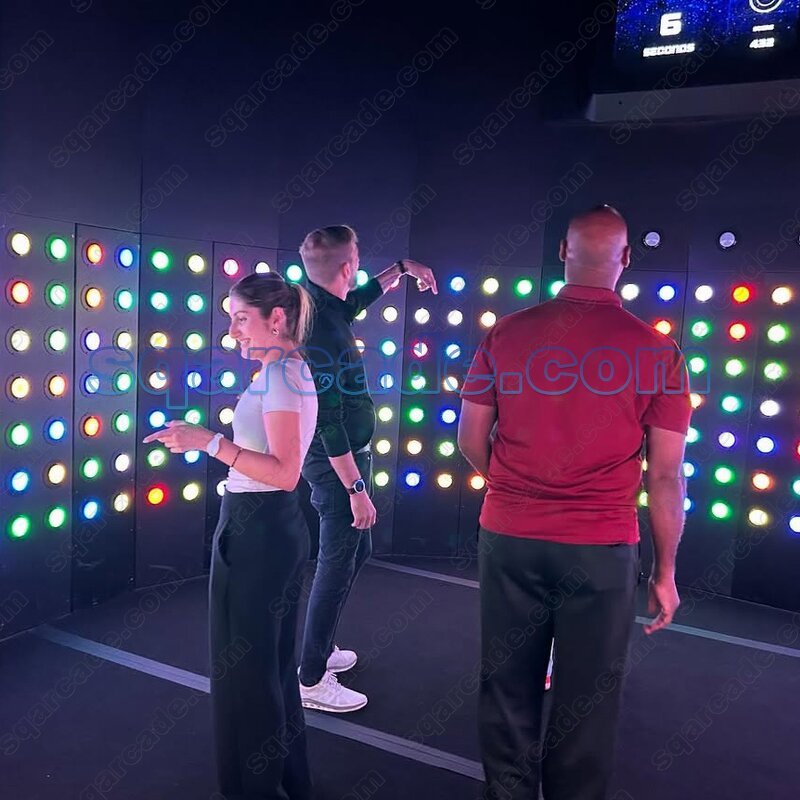 Interactive Challenge Game Manufacturer - Amusement Park Team Building Activate Push Led Light Button