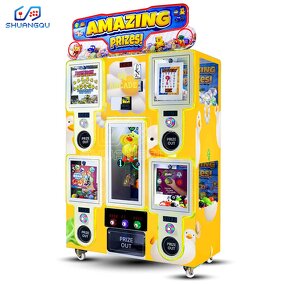 Gachapon Machine Manufacturer - SQ Coin-operated 5 in 1 Lucky Capsule Toys Interactive for Malls