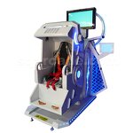 VR Simulator Machine Manufacturer - Hot Selling Movie Roller Coaster 9D 360 Interactive Video Game Motion