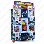 Gachapon Vending Machine Manufacturer - Coin-operated 5 in 1 Lucky Capsule Toys Interactive for Malls Amusement Parks