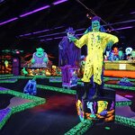 Playground Equipment Manufacturer - Interactive Projection with Fluorescent Mural and Monster Mini Golf LED