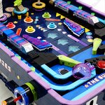 Pinball Machine Kit Manufacturer - Building Set 2309 Pcs Blocks with Light and Music