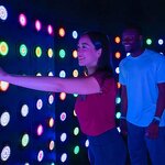 Interactive Game Booth Manufacturer - Indoor Carnival Spot It Oddball Push Led Light Button Pipe Ball Strike