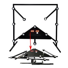 Reaction Challenge Game Manufacturer - Sqarcade Batak Detachable Carnival Booth Timer for Indoor/Outdoor