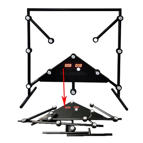 Reaction Challenge Game Manufacturer - Sqarcade Batak Detachable Carnival Booth Timer for Indoor/Outdoor