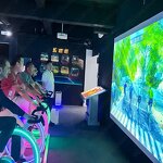 AR Bike Simulator Manufacturer - Interactive Projection Dynamic Racing Game for Outdoor & Indoor Fun Workouts