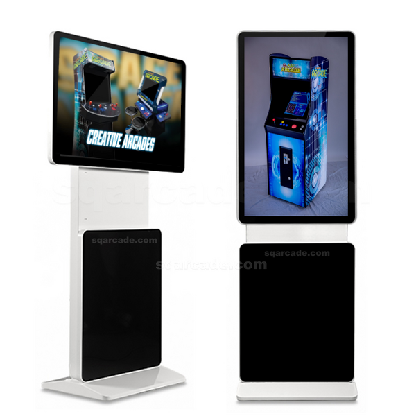 Advertising Machine Manufacturer - 360 Degree Rotation 43 Inch Touch Screen Vertical for Arcade Trade Show