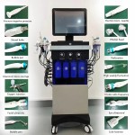 水晶磨皮仪生产商-OEM 9合1水氧去角质氧肤仪