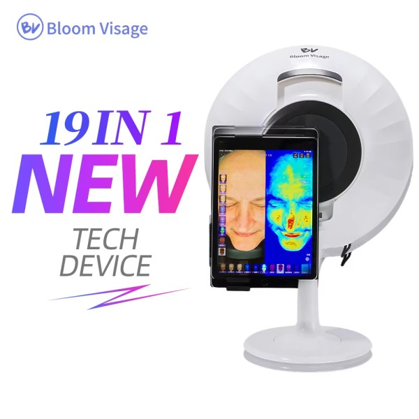 便携式皮肤扫描仪供应商-OEM Bloom Visage面部分析设备