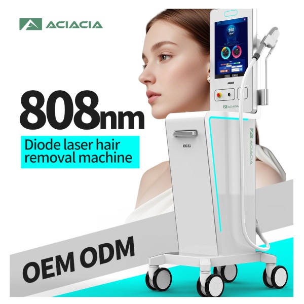 激光脱毛仪工厂-OEM独特技术皮肤焕发屏幕联动