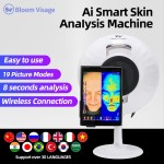 便携式皮肤扫描仪供应商-OEM Bloom Visage面部分析设备