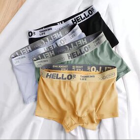 Men's Cotton Boxers - Manufacturer - Custom Logo Classic Fashion Comfortable