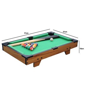 Kids Mini Pool Table - Manufacturer - MDF Indoor Game Toys Snooker Table Wholesale