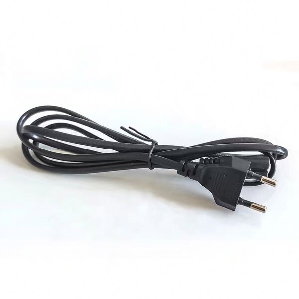 European Power Cord - Manufacturer - 2 Cores With 8 Shape Connector AC Cable