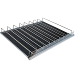Gravity Feed Shelf - Manufacturer - Custom Color Black White Super Market Use