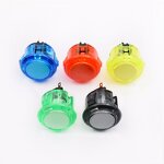 Arcade LED Push Button - Manufacturer - 30mm Transparent Round Free Sample