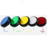 Arcade LED Push Button - Manufacturer - 100mm Flat Big All Sizes Factory Price