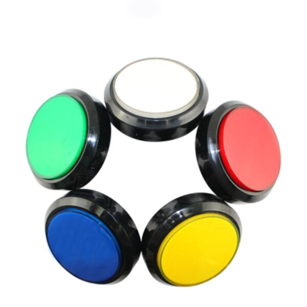 Arcade LED Push Button - Manufacturer - 100mm Flat Big All Sizes Factory Price