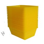 Coin Token Basket - Manufacturer - Yellow Plastic 500 Coins Capacity Game Machine