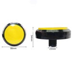 Arcade LED Push Button - Manufacturer - 100mm Flat Big All Sizes Factory Price