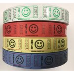 Redemption Raffle Ticket - Manufacturer - Amusement Center Arcade Game Machine Use