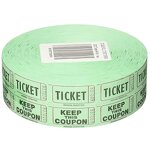 Arcade Raffle Ticket - Manufacturer - Red Color Paper for Game Redemption
