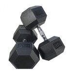 Rubber Dumbbell - Manufacturer - Hex Shape Gym Used Factory Supplied Cheap