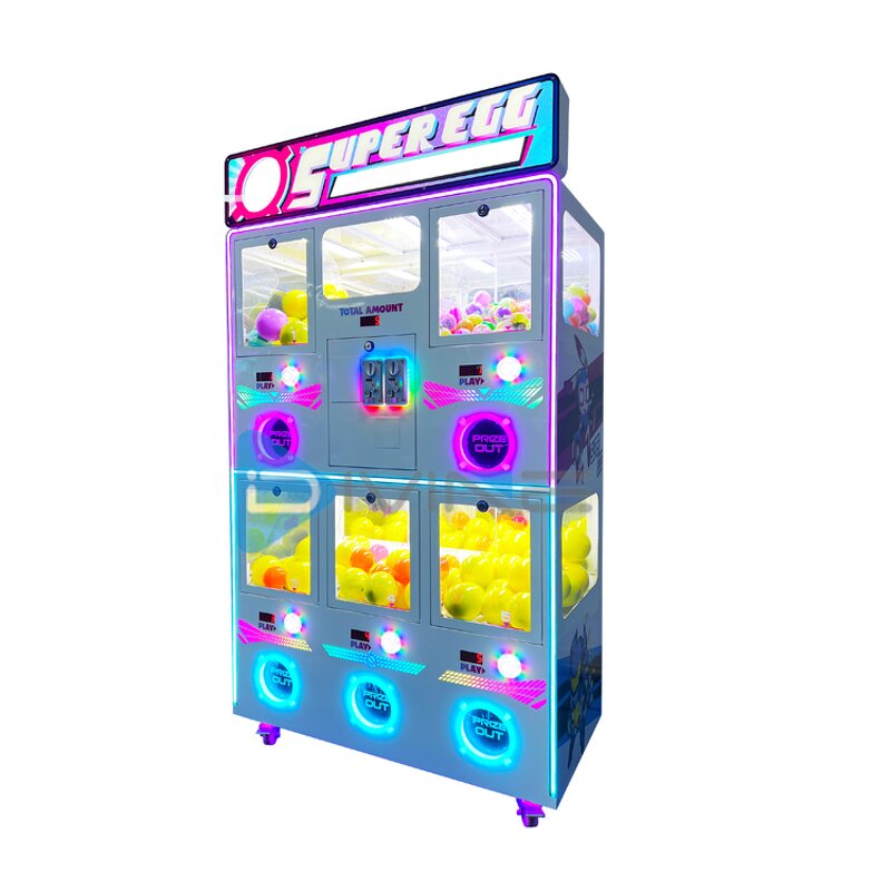 Gachapon Vending Machine Manufacturer - Factory Price Custom Twisted Egg Ball Multi-Player Stainless Steel Japanese