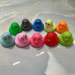 Rubber Toys Manufacturer - Factory Price Children Baby for Prize Machine Cute Colorful Mini Duck