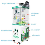 Vending Machine Manufacturer - Quality Certification Coin-Operated Clamp Machine with Controllable Prize Clip