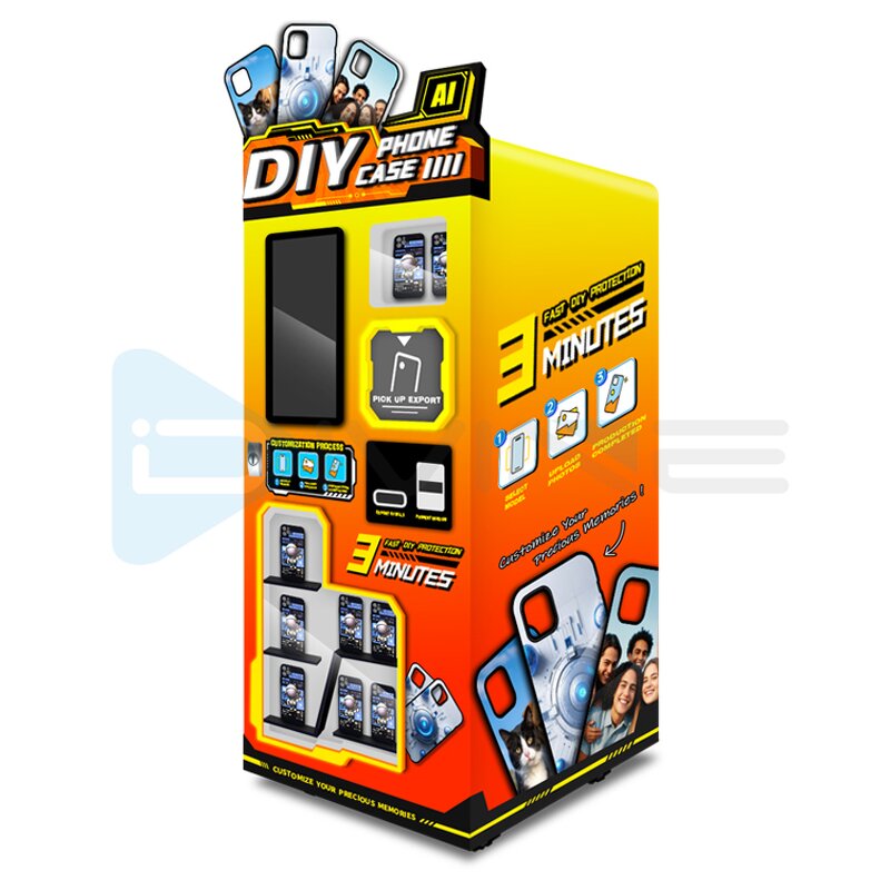 Phone Case Printer Manufacturer - Self-service DIY Personalized Photo Upload Unattended