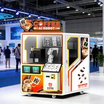 Robot Vending Machine Manufacturer - Factory Self-Service Automatic AI Intelligent for Bubble Tea Coffee