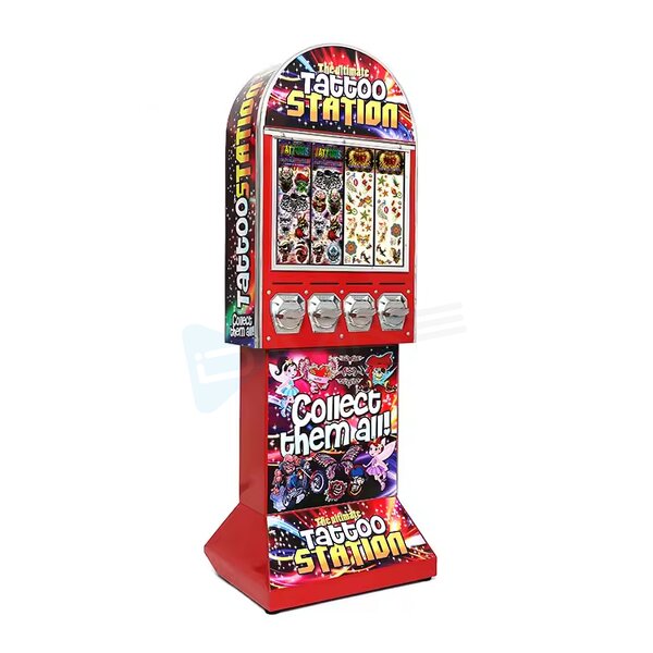 Vending Machine Manufacturer - Coin Operated for Trading Cards Tattoo Sticker