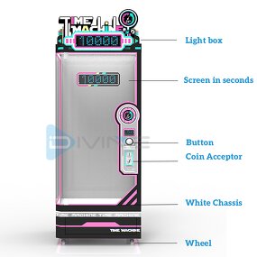 Scissors Game Machine Manufacturer - Hot-selling Coin Operated Time Cut Prize Gift