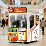 Coffee Vending Machine Manufacturer - Super Large 24-Hour Robot Kiosk Unmanned Multi Flavor