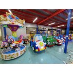 Fiberglass Kiddie Ride - Manufacturer - Bus Car Coin Operated Playground Amusement Game