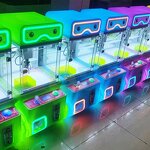 Mini Claw Machine - Manufacturer - Colorful Coin Operated Plush Toy Arcade Shopping Mall