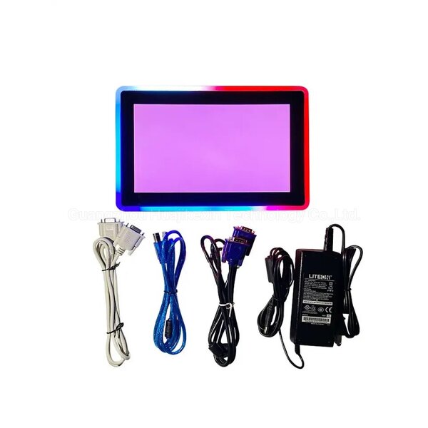Gaming Display Manufacturer - HJKX 10.1 Inch 3M RS232 USB Serial Touch Screen for Lighting Link